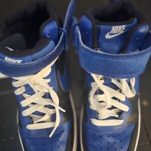 Nike Court Borougv Mid 2  Youth 6 Royal Blue